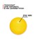 Bullets 6 mm Plastic, 1500 pcs., Yellow, in a jar