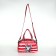 Bag Kid Kisya, 21*8*13.5, lightning departure, sling, red