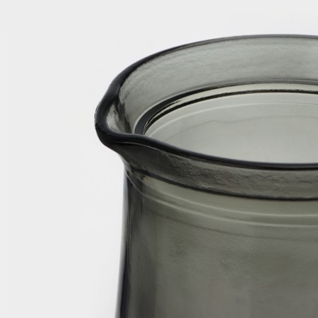 Glass Glass "Cryste", 1.5 l, with a lid-3