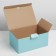 Gift folding box, packaging, Tiffany, 22 x 15 x 10 cm