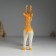 Polystone souvenir "Deer with sprinkling and large horns" 15.5x5x22 cm