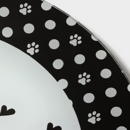 Plate Glass Dunch Dailers "Kitty", D = 23 cm-3