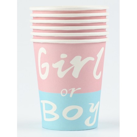 Set of disposable dishes "Gender Pati", 15 items-5