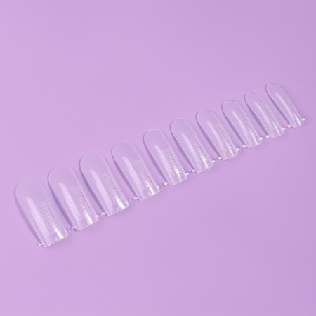 The upper forms for building in a container, 100 pcs, the color is transparent-2