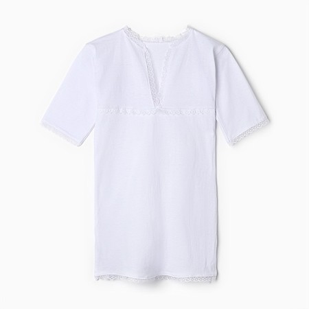Baptist shirt, white color, height 80