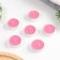 A set of tea candles aromatic "peony", 3.8x1.6 cm, 3.5 hours, 12 g, 6 pieces