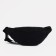 Lightning waist bag, external pocket, black color