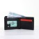 Male purse without fastening, black color