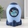 Piggy bank Plastic "Rocket" safety castle mix 9.5x9.5x16.5 cm
