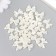 Decor for creativity plastic "Bant" Pearl set 25 pcs 1.4x1.8 cm
