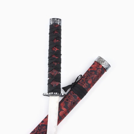 Suv. Product Katana 2B1 on a stand, scabbard to leatherette, red dragon on black 47/70cm-4