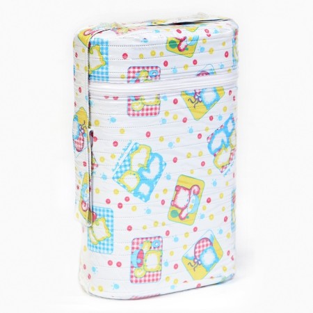 Thermal Summer is a container for two children's bottles (polystyrene), color mix-5