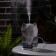 Air humidifier Luazon HM-12 "Volk", ultrasonic, 650 ml, 2 W, submersible, USB, white