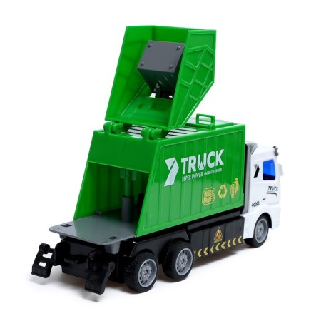 Radio -controlled truck "City Services", Light, works from batteries-3