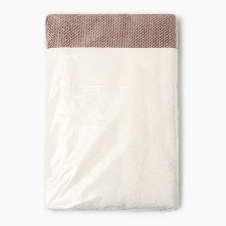 Tainted tange Love Life "Honey" 50*90 cm, milk, brown. 100% HL, 450 g/m2-5