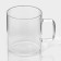 Set of glass mugs Magistro Gloria, 320 ml, 11 × 8 × 9 cm, 2 pcs