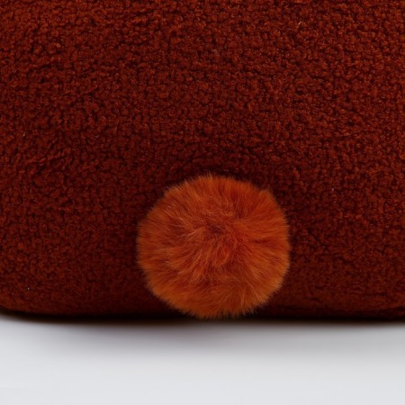 Baby backpack for the girl "Bear", plush-3