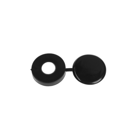 Decorative cap for screws, black, set 100 pcs-3