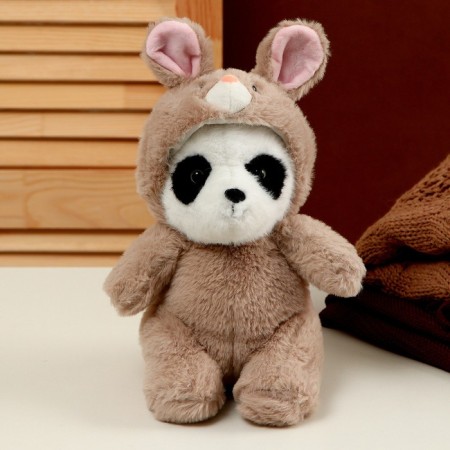Soft toy "Panda" in a bunny suit, 25 cm-1