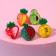 Children's Ring "Assorted" Fruits, Mix shape, color, dimensionless