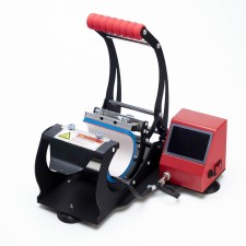 Thermopress for sublimation, black and red color