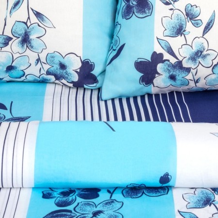 Bed linen 2p, 175x205cm, 175x205cm, 70x70cm 2pcs, calico 100g/m-1