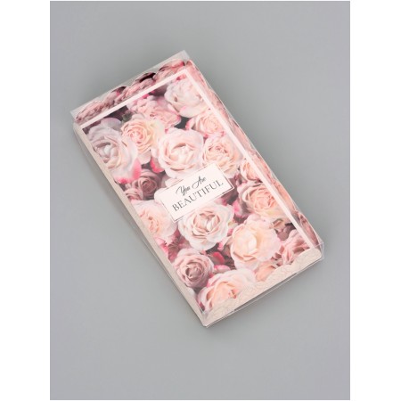 Cookie box, confectionery packaging, "roses", 10.5 x 20 x 3cm-2