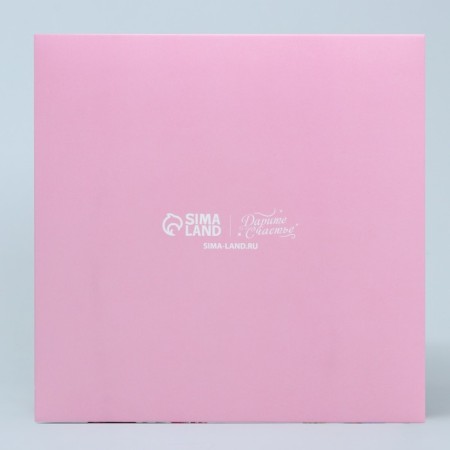 Capcake box, confectionery packaging, 4 cells "Sweets", 16 x 16 x 10 cm-4
