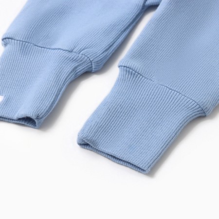 Combineson children's minku, dusty blue color, height 68-74 cm-6
