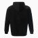 Male sweatshirt was laid down, black color, size 48