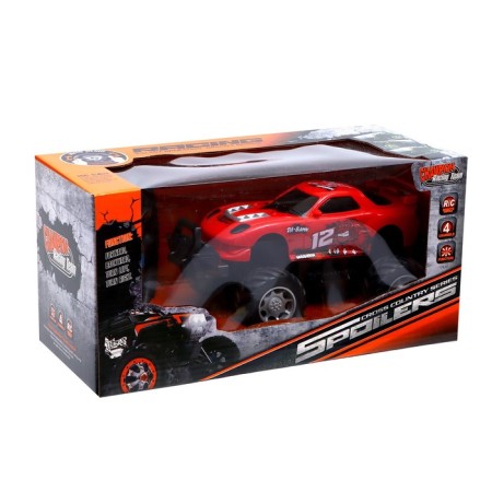 Radio controlled machine "Speed", it works from batteries red color-4