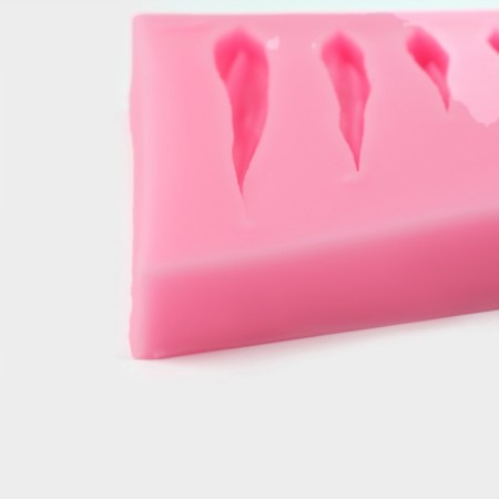 MOLD "SLIDS", silicone, 10.5 × 8.5 × 1.2 cm, color mix-3