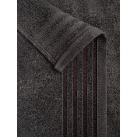 Terry towel Bio-Textiles, 380 gr, size 40x70 cm, dark gray color-2