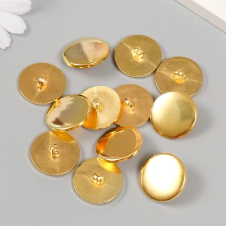 Buttons plastic on the midnight "gold" 2.5 cm set 12 pcs-2