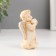 Souvenir Polystone "Angel in a flower dress and a wreath with silver wings" mix 8.5 cm