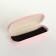 Case for glasses on the cracker, pink color