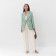 Jacket tweed double -breasted mist p. 50. Green