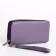 Women's wallet with lightning, lilac color