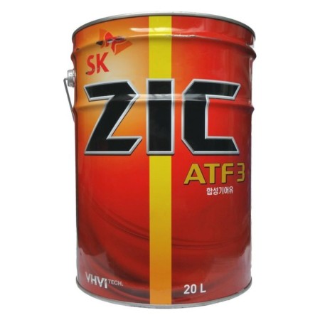 Transmission oil zic ATF 3, synthetic, 20 liters