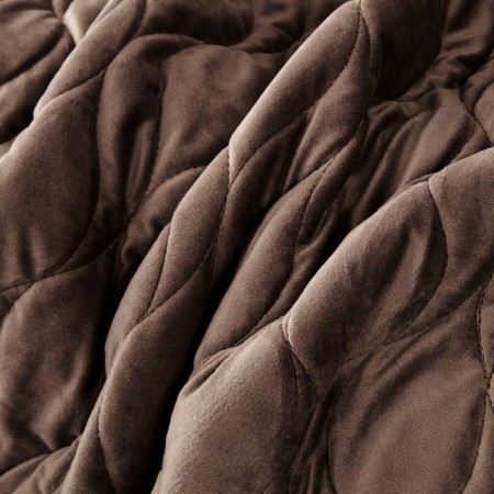Sofi de Marko “Nobilis” bedspread, size 240x280 cm, chocolate color-2