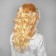 Carnival wig "Blonde", Kudri, district. 56, 120 g