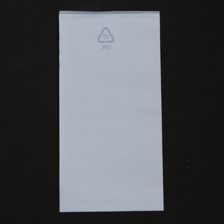 Zip lpck matte, white package, 9 x18 cm-3