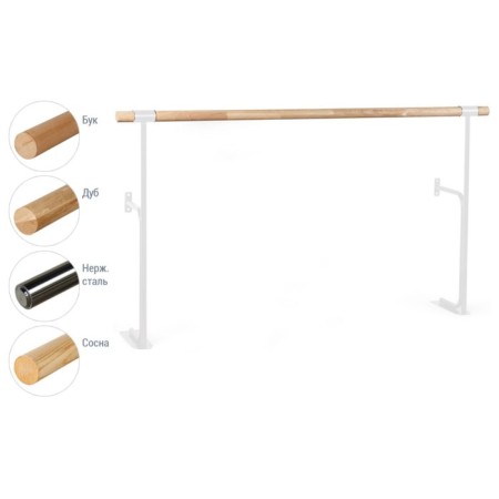 Choreographic machine Single wall-floor No. 15 Stainless. steel, white