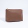 Magnet bag bag, lightning cosmetic bag, brown color