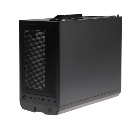 The EXEGATE MIDITWER EVO-5020 case, without PSU, ATX, 2xUSB 2.0, 1xUSB 3.0, backlight, black-3