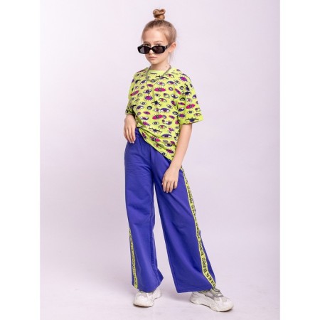 Tunic for girls, height 146 cm, multicolor color-1