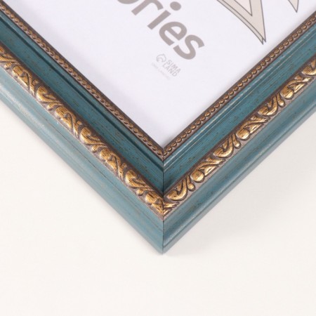 Photo frame plastic "Babylon" 21x30 cm, emerald-1