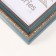 Photo frame plastic "Babylon" 21x30 cm, emerald