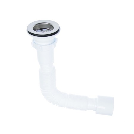 Hofrosiphon Aquant, 1 1/2 "x 50 mm, with a metal grill d = 70 mm, without overflow