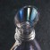 Glass decanter "Bagira", 1 l, 15 × 10 × 32 cm, pearly color